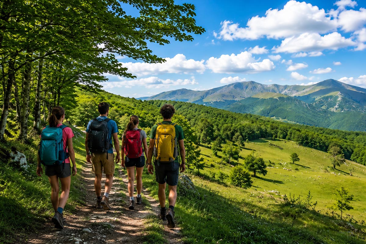 Through the Forests of Pian di Novello