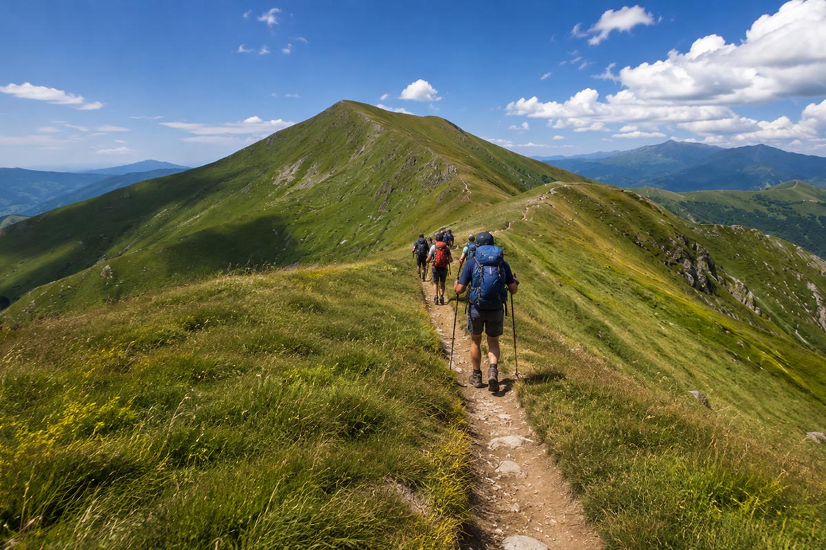 From Doganaccia to Monte Spigolino Ridge