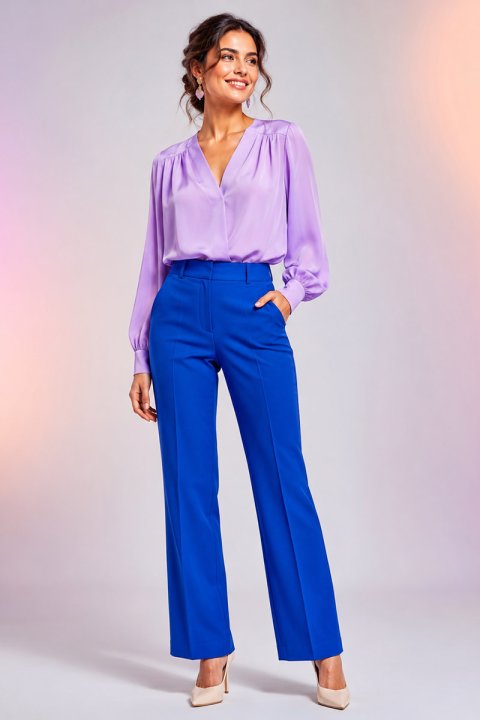 Blush Tailored Trousers