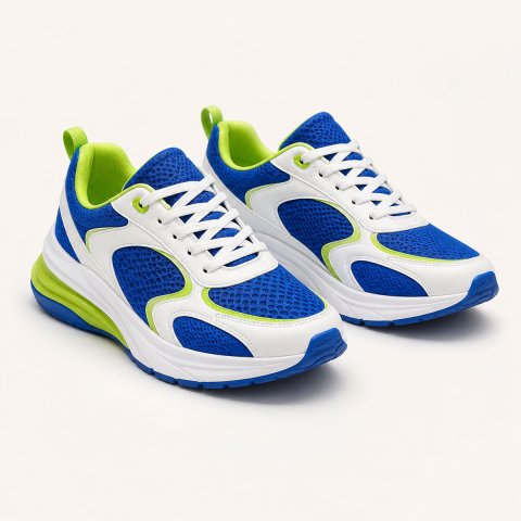 Blue Energy Sneakers